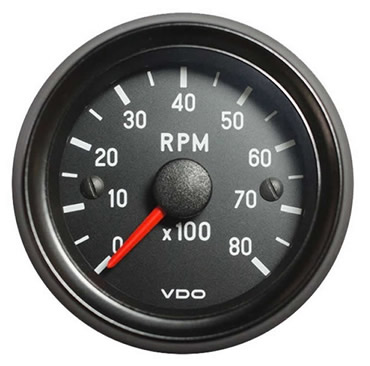 Rev Counter 8000 RPM Gauge